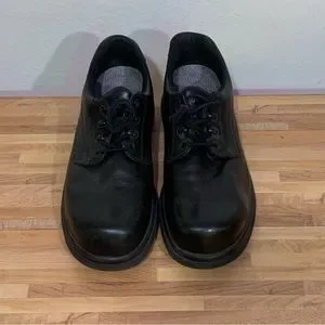 Red Wings Shoes Black Low Top Leather Steel Toe Work Shoes Men’s US 13 Width B Red Wing Shoes | Shoes | Red Wings Shoes Black Low Top  main image 3
